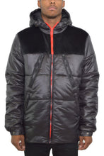 Load image into Gallery viewer, Mens Padded Buffle Puffer Jacket