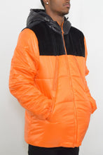 Load image into Gallery viewer, Mens Padded Buffle Puffer Jacket
