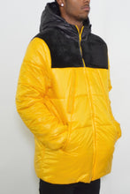 Load image into Gallery viewer, Mens Padded Buffle Puffer Jacket