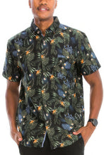 Load image into Gallery viewer, Hawaiian Print Button Down Shirt