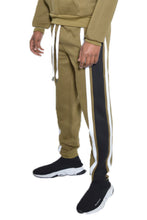 Load image into Gallery viewer, Solid With Three Stripe Sweat Pants