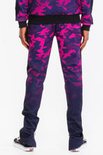 Load image into Gallery viewer, Mens Camo Ombre Print Track Pants