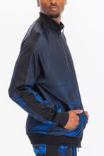 Load image into Gallery viewer, Mens Camo Ombre Track Jacket
