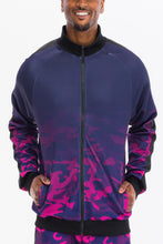 Load image into Gallery viewer, Mens Camo Ombre Track Jacket