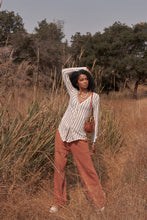 Load image into Gallery viewer, High Waisted Stretchy High Quality Casual Pant Relaxed Fit Camel Pant