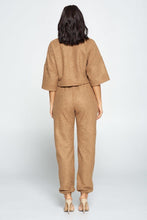 Load image into Gallery viewer, Brown Top And Pant Set