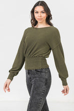 Load image into Gallery viewer, A Knit Top Featuring Wide Neckline