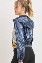 Load image into Gallery viewer, Metallic Colorblock Jacket