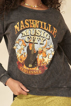 Load image into Gallery viewer, A Mineral Washed French Terry Graphic Sweatshirt
