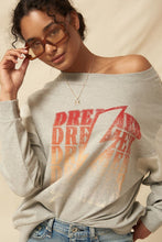 Load image into Gallery viewer, A French Terry Knit Graphic Sweatshirt