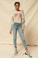 Load image into Gallery viewer, A French Terry Knit Graphic Sweatshirt