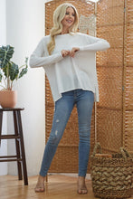 Load image into Gallery viewer, Criss Cross Open Back Longsleeve Top