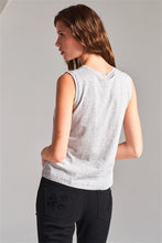 Load image into Gallery viewer, Solid Sleeveless Round Neck Basic Tank Top