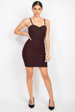 Load image into Gallery viewer, Sleeveless Sparkle Honeycomb Bodycon Dress