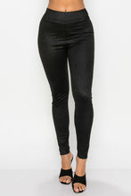 Load image into Gallery viewer, Embossed Snake Print Top And Leggings Set