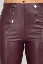 Load image into Gallery viewer, Button-detailed Skinny Pants