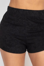 Load image into Gallery viewer, Terry Towel Bralette Top & Mini Shorts Set