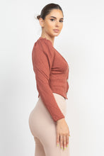 Load image into Gallery viewer, Geometric Cami Puff Sleeves Blazer Top Set