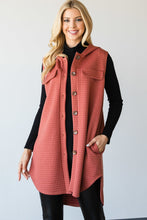 Load image into Gallery viewer, Vest-inspired Jacket With A Collared Neckline