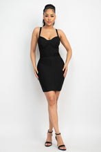 Load image into Gallery viewer, Sweetheart Wide Strap Bandage Dress