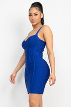 Load image into Gallery viewer, Sweetheart Wide Strap Bandage Dress