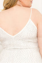 Load image into Gallery viewer, Rhinestone Body Plus Size Mini Dress