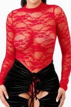 Load image into Gallery viewer, Lace Bodysuit & Mermaid Skirt