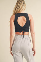 Load image into Gallery viewer, Corset Inspired Cropped Tank Top