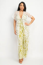 Load image into Gallery viewer, Crocheted Open-front Fringe Kimono
