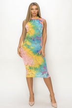 Load image into Gallery viewer, Velvet Burn Out Pattern Sexy Midi Dress
