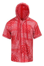 Load image into Gallery viewer, Hooded Bandana Baseball Jersey
