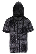 Load image into Gallery viewer, Hooded Bandana Baseball Jersey
