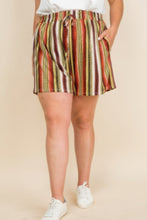 Load image into Gallery viewer, Plus Size Snake Skin Casual Shorts
