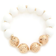Load image into Gallery viewer, Textured Beaded Bracelet

