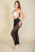 Load image into Gallery viewer, Ruched Poly Mesh Leggings
