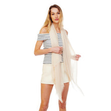 Load image into Gallery viewer, Solid Oblong Scarf
