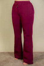 Load image into Gallery viewer, Plus Size Drawstring Waist Slant Pocket Sweatpants
