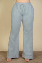 Load image into Gallery viewer, Plus Size Drawstring Waist Slant Pocket Sweatpants
