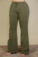 Load image into Gallery viewer, Plus Size Drawstring Waist Slant Pocket Sweatpants
