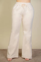 Load image into Gallery viewer, Plus Size Drawstring Waist Slant Pocket Sweatpants
