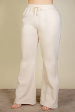 Load image into Gallery viewer, Plus Size Drawstring Waist Slant Pocket Sweatpants
