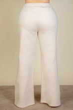 Load image into Gallery viewer, Plus Size Drawstring Waist Slant Pocket Sweatpants
