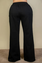Load image into Gallery viewer, Plus Size Drawstring Waist Slant Pocket Sweatpants

