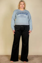 Load image into Gallery viewer, Plus Size Drawstring Waist Slant Pocket Sweatpants
