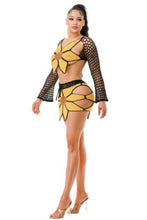 Load image into Gallery viewer, Crochet Skirt Set Sunflower
