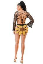 Load image into Gallery viewer, Crochet Skirt Set Sunflower
