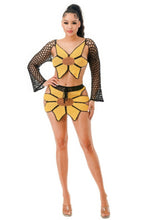 Load image into Gallery viewer, Crochet Skirt Set Sunflower
