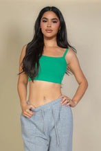 Load image into Gallery viewer, Ribbed Knit Cami Crop Top
