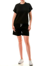 Load image into Gallery viewer, Air Cotton Monochrome Tee And Shorts Set
