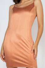 Load image into Gallery viewer, Square Rhinestones Bodycon Mini Dress
